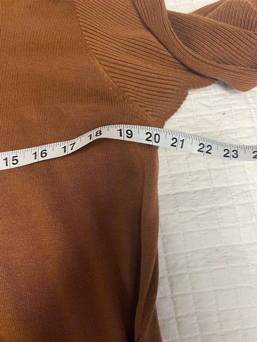 Ninaleonard Sweater Dress Brown Rayon Polyester XL - Picture 6 of 10